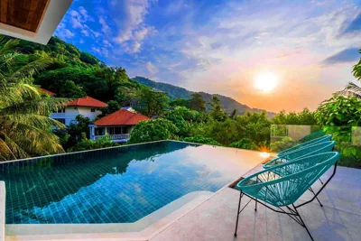 Villa Beverly Private Infinity Pool with Seaview near Kata Beach – Foto’s 2